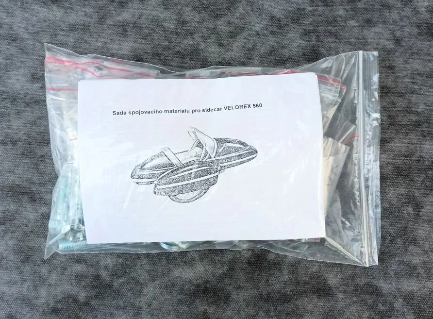 Sada spojovacího materiálu pro typ 560